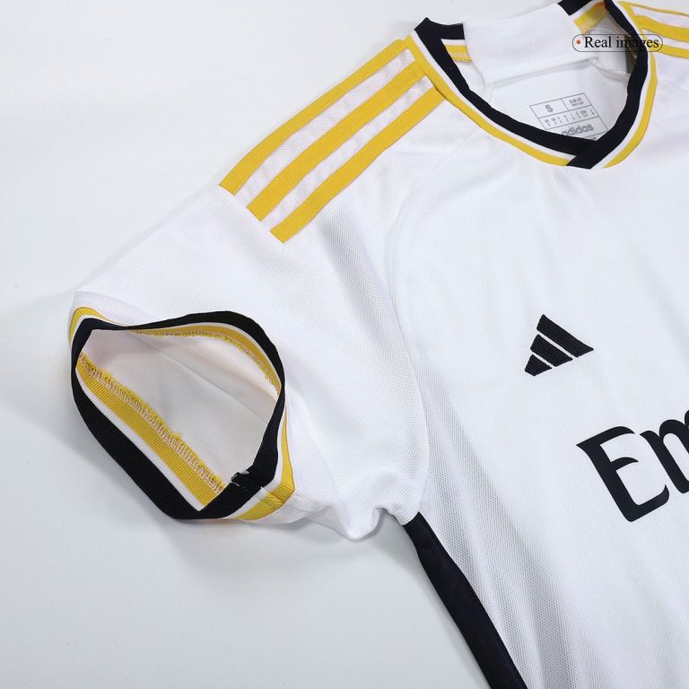 Men's Replica ALABA #4 Real Madrid Home Soccer Jersey Shirt 2023/24 - Best Soccer Jersey - 8