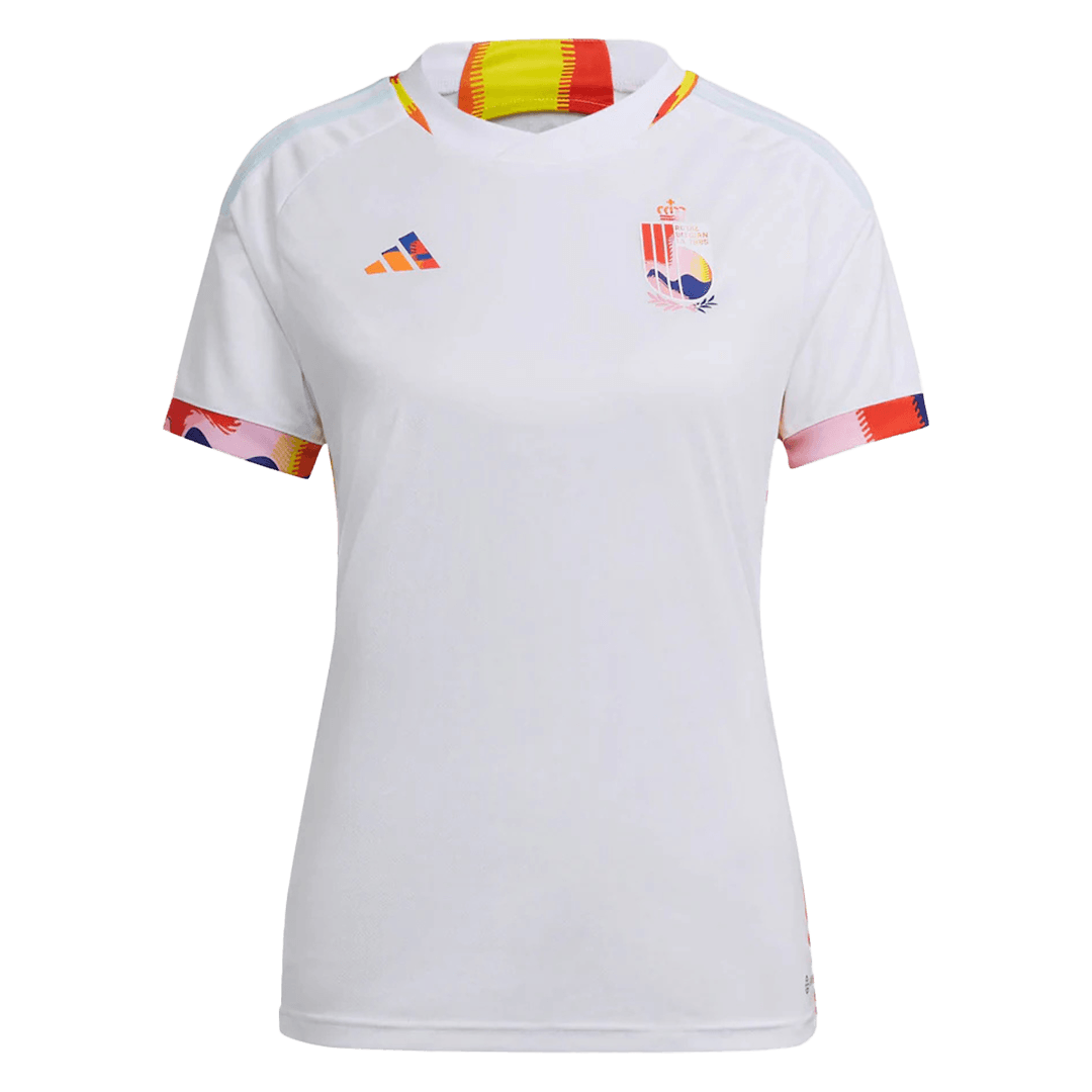 Women’s Replica Belgium Away Soccer Jersey Shirt 2022 – World Cup 2022