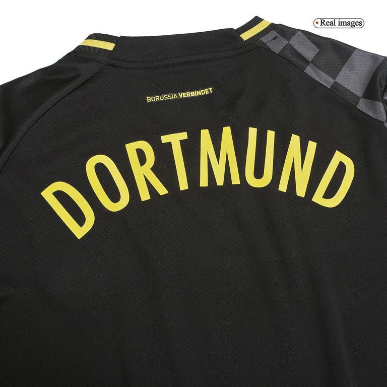 Men's Replica Borussia Dortmund Away Soccer Jersey Shirt 2022/23 - Best Soccer Jersey - 12