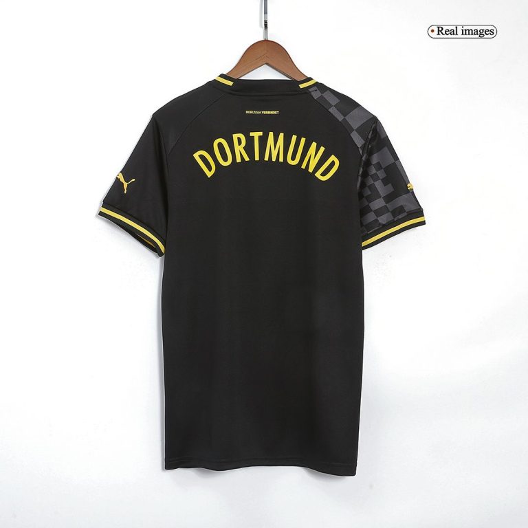 Men's Replica Borussia Dortmund Away Soccer Jersey Shirt 2022/23 - Best Soccer Jersey - 4
