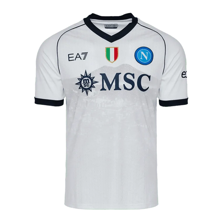 Men's Replica H.LOZANO #11 Napoli Away Soccer Jersey Shirt 2023/24 - Best Soccer Jersey - 2