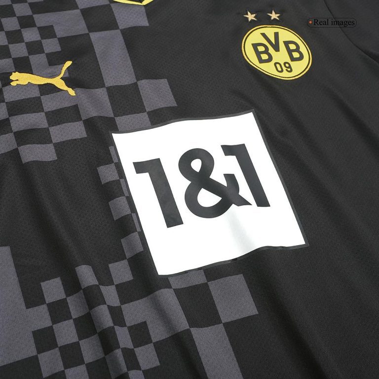Men's Replica Borussia Dortmund Away Soccer Jersey Shirt 2022/23 - Best Soccer Jersey - 9