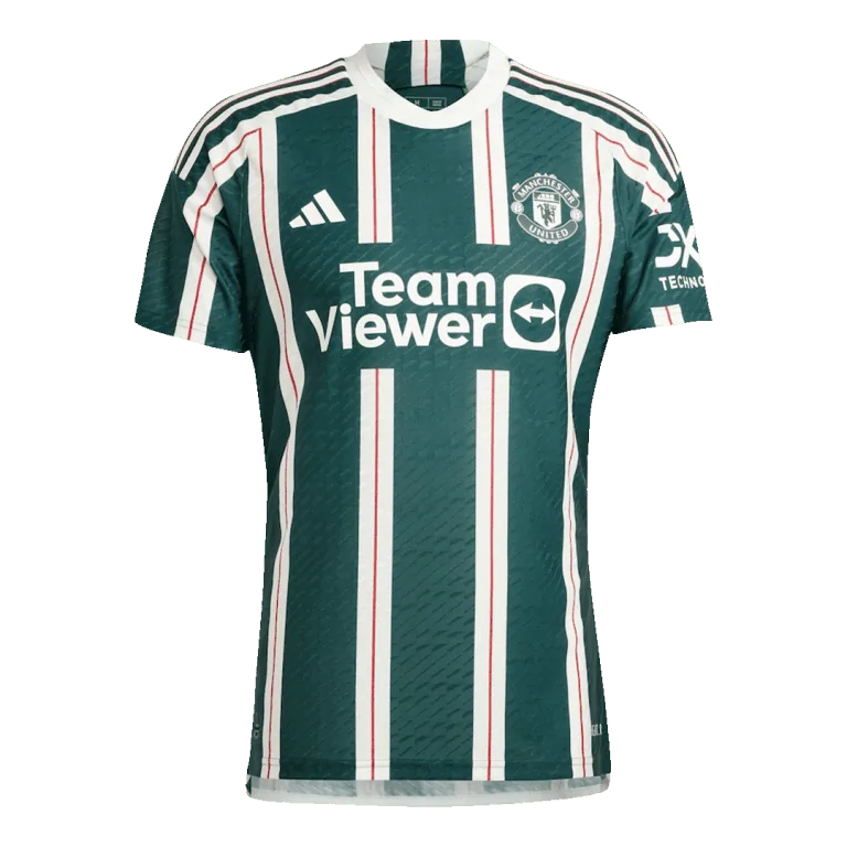 Men's Authentic GARNACHO #17 Manchester United Away Soccer Jersey Shirt 2023/24 - Best Soccer Jersey - 2