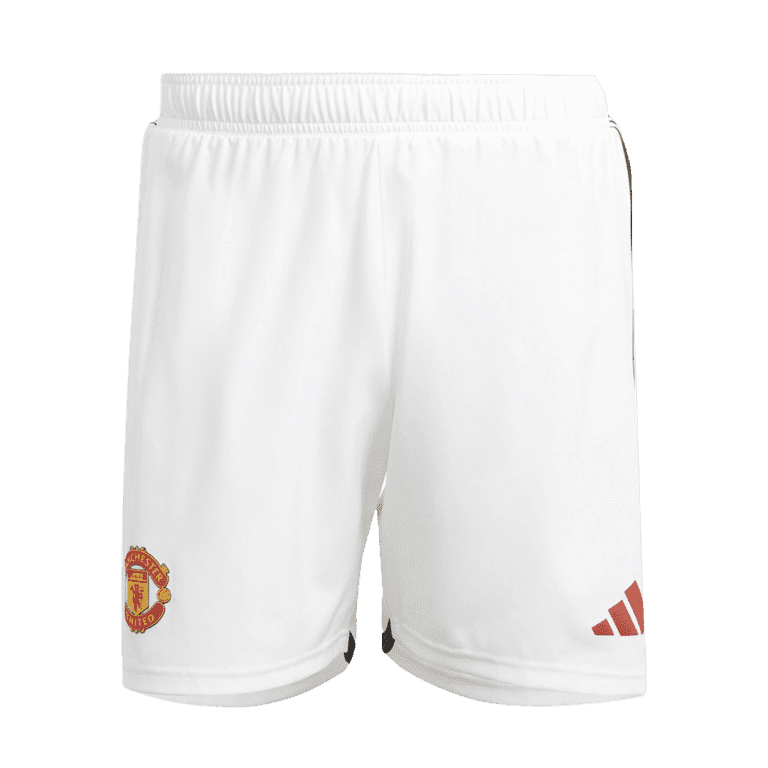 Men's Authentic Manchester United Home Soccer Jersey Kit (Jersey+Shorts) 2023/24 - Best Soccer Jersey - 14