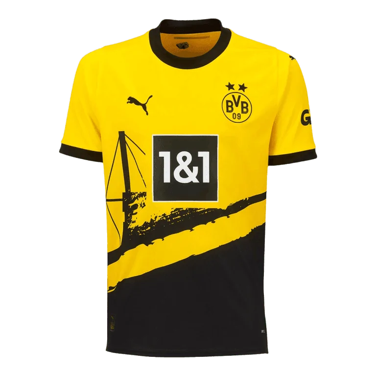 Men's Replica SABITZER #20 Borussia Dortmund Home Soccer Jersey Shirt 2023/24 - Best Soccer Jersey - 2