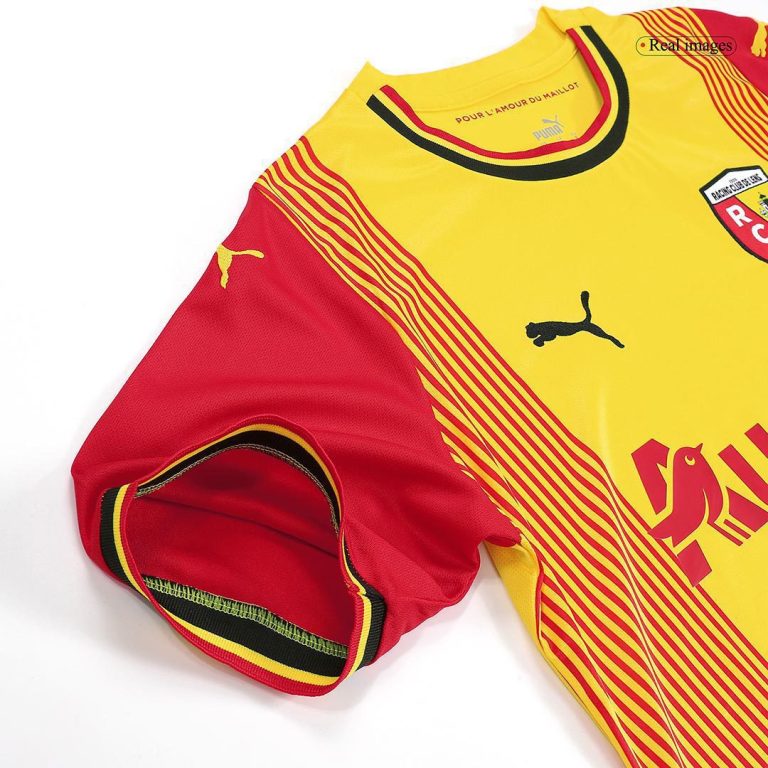 Men's Replica RC Lens Home Soccer Jersey Shirt 2023/24 - Best Soccer Jersey - 8