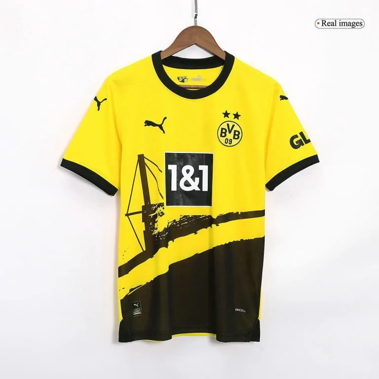 Men's Replica SABITZER #20 Borussia Dortmund Home Soccer Jersey Shirt 2023/24 - Best Soccer Jersey - 4