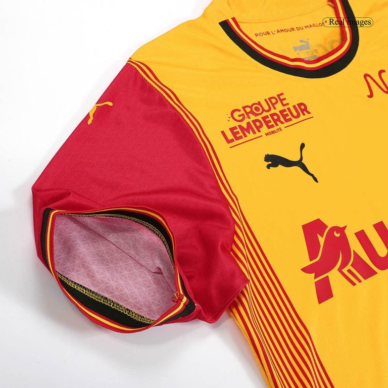 Men's Authentic RC Lens Home Soccer Jersey Shirt 2023/24 - Best Soccer Jersey - 9