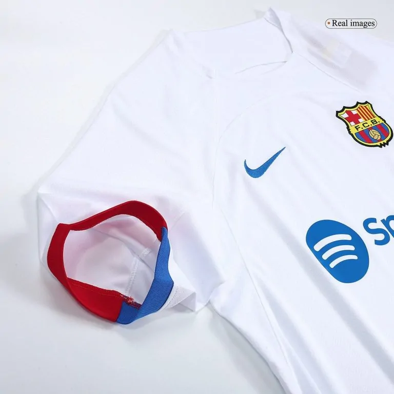 Men's Replica LEWANDOWSKI #9 Barcelona Away Soccer Jersey Shirt 2023/24 - Best Soccer Jersey - 7
