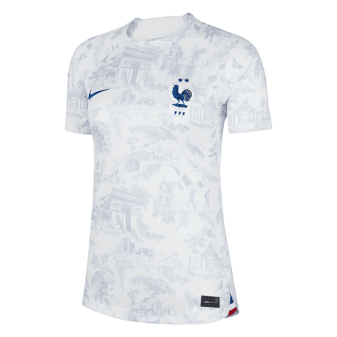 Women’s Replica France Away Soccer Jersey Shirt 2022 – World Cup 2022