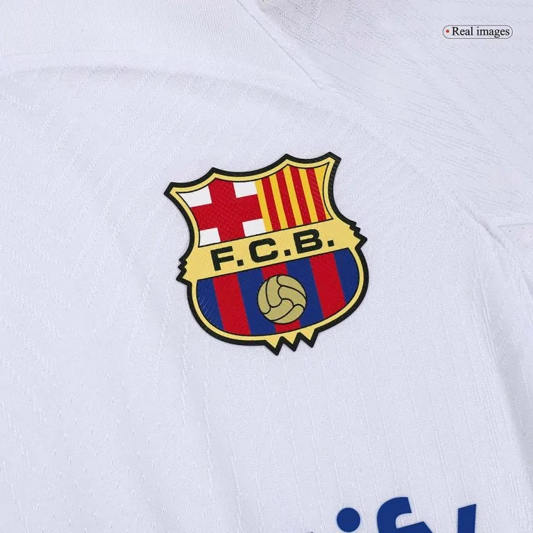 Men's Authentic LEWANDOWSKI #9 Barcelona Away Soccer Jersey Shirt 2023/24 - Best Soccer Jersey - 9