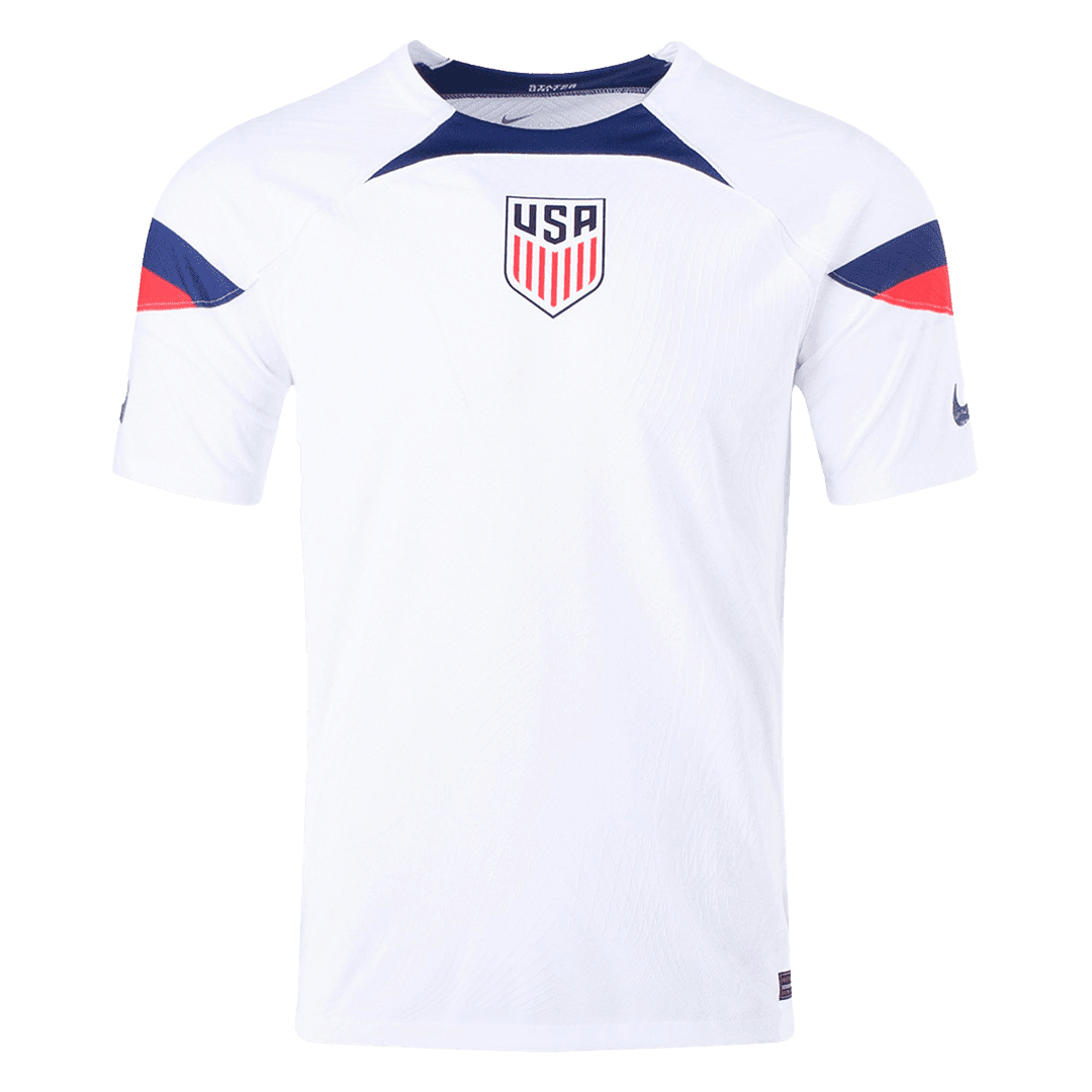 Men’s Authentic USA Home Soccer Jersey Shirt 2022 – World Cup 2022