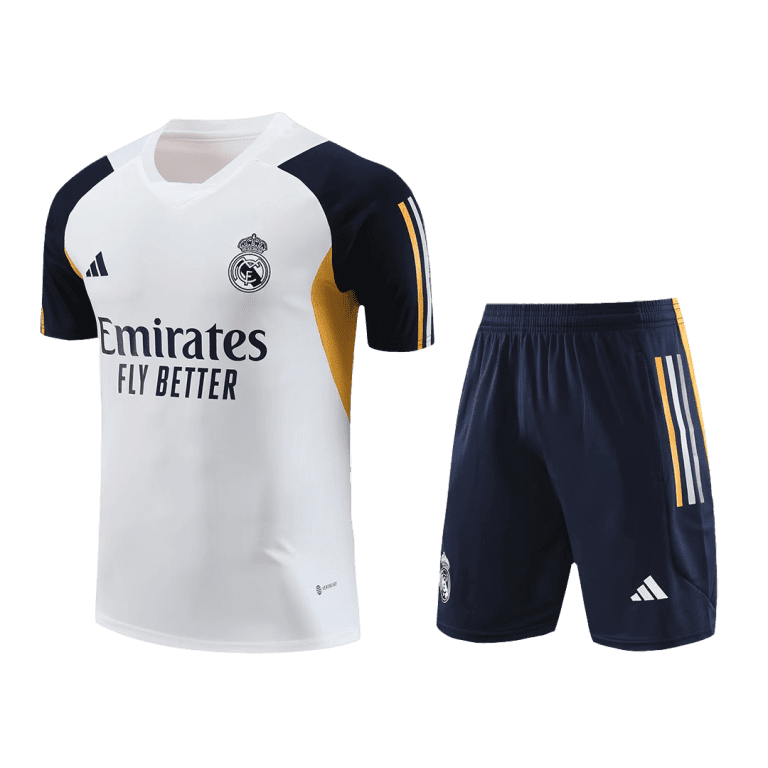 Men Complete Football Kits (Jersey+Shorts) Real Madrid Third Away 2023/24 Fan Version - Best Soccer Jersey - 2