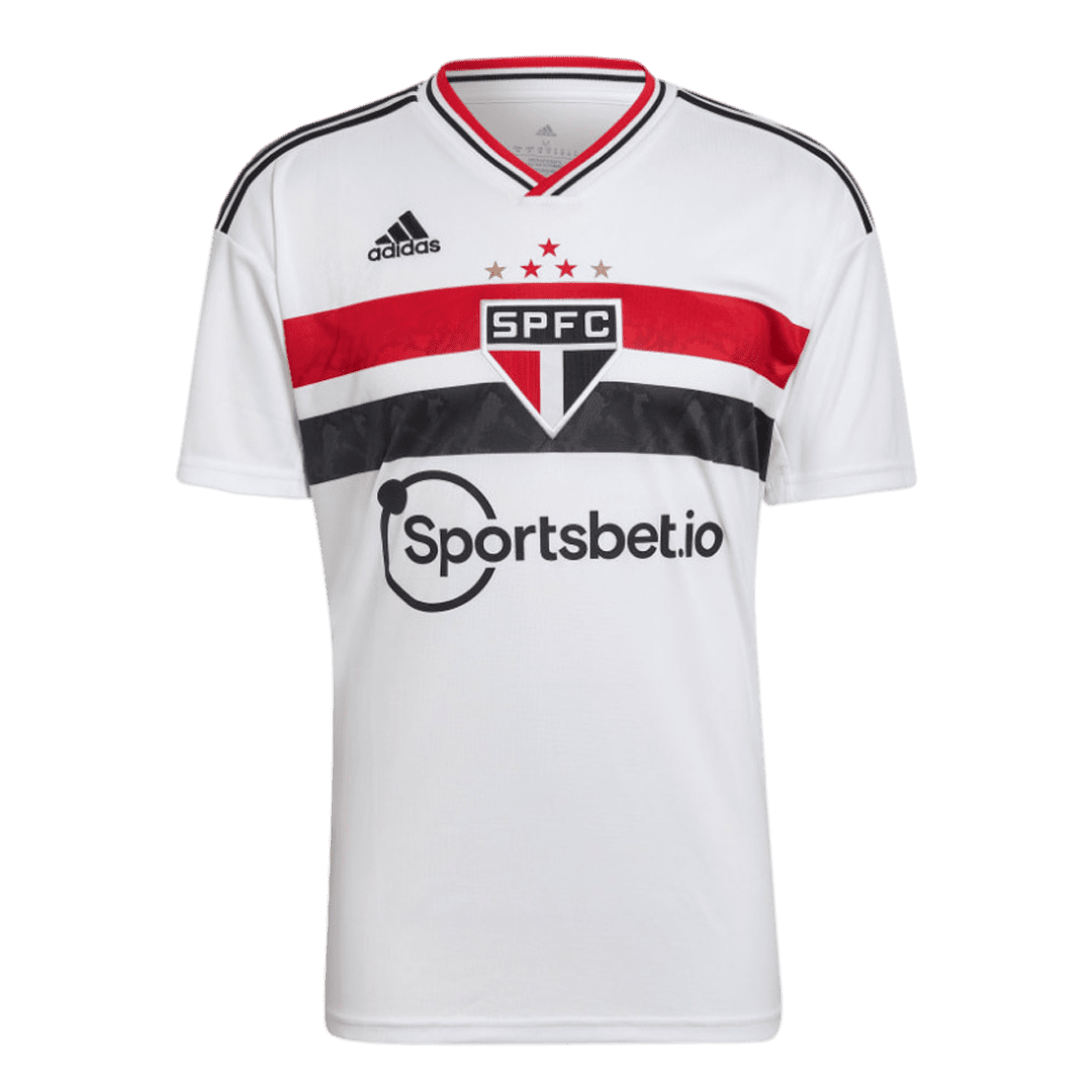 Men’s Replica Sao Paulo FC Home Soccer Jersey Shirt 2022/23
