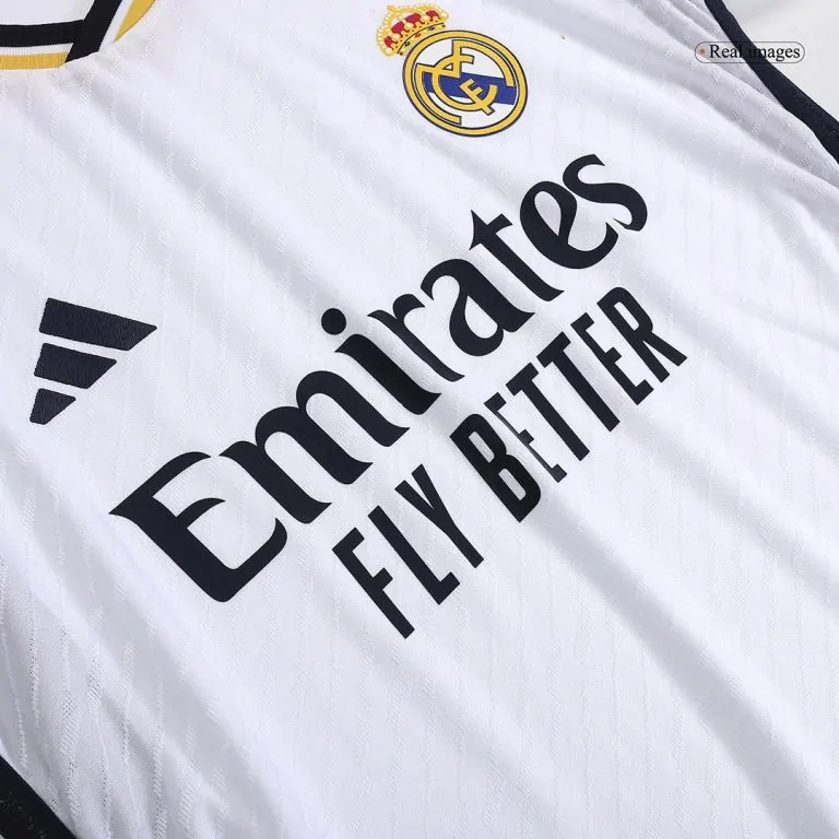 Men's Authentic VINI JR. #7 Real Madrid Home Soccer Jersey Shirt 2023/24 - Best Soccer Jersey - 7