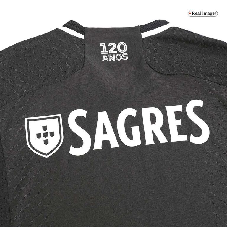 Men's Authentic Benfica Away Soccer Jersey Shirt 2023/24 - Best Soccer Jersey - 12