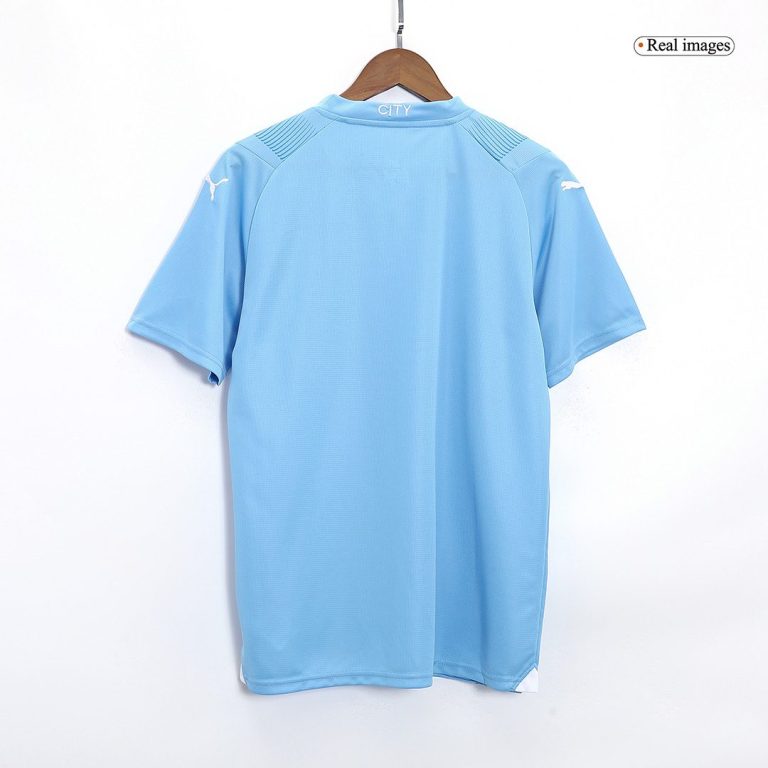 Men's Replica HAALAND #9 Manchester City Japanese Tour Printing Home Soccer Jersey Shirt 2023/24 - Best Soccer Jersey - 4