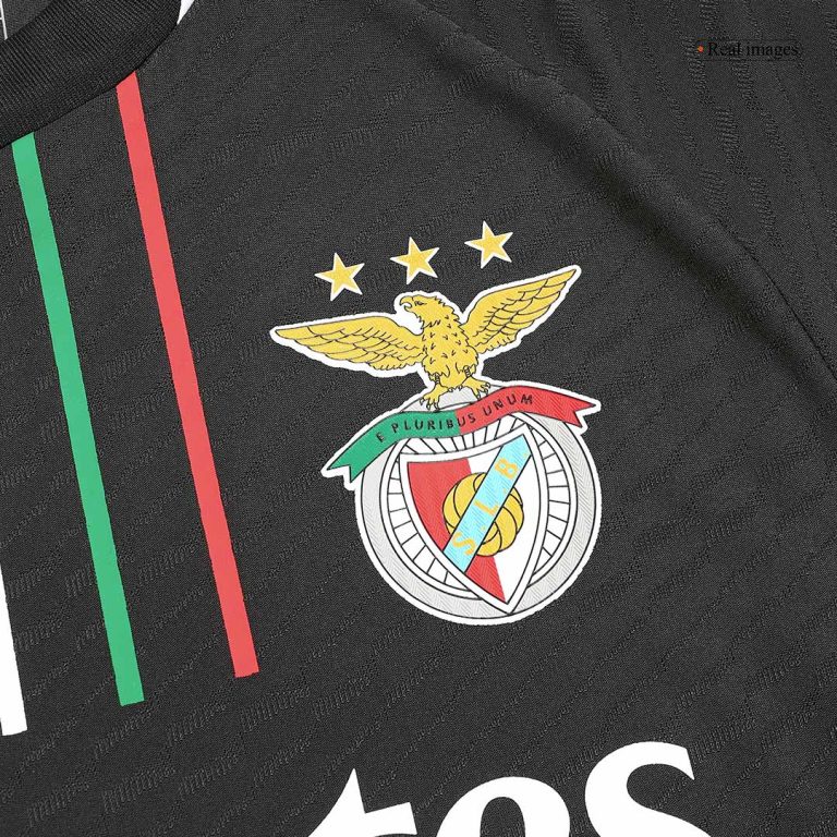 Men's Authentic Benfica Away Soccer Jersey Shirt 2023/24 - Best Soccer Jersey - 7