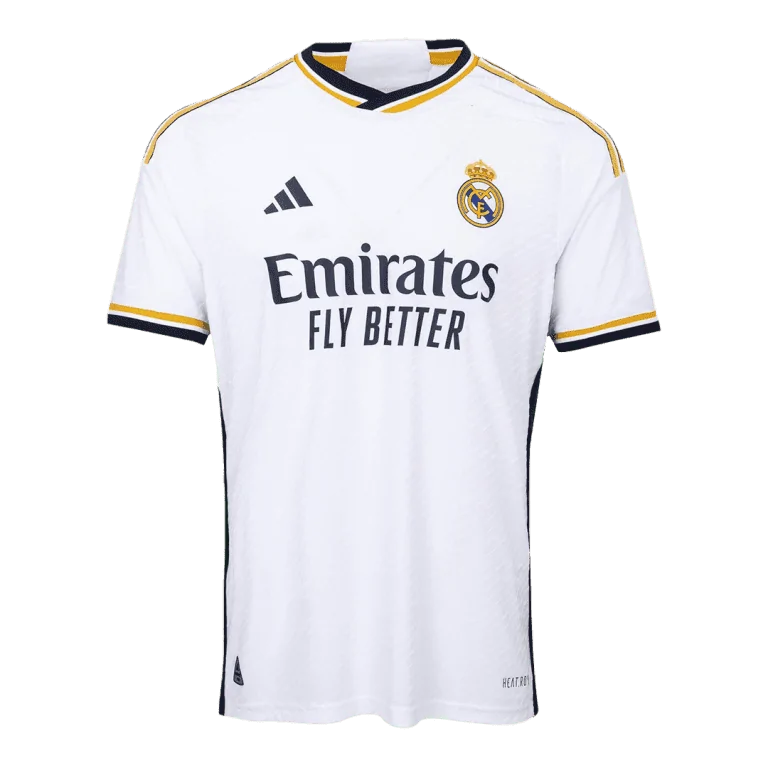 Men's Authentic VINI JR. #7 Real Madrid Home Soccer Jersey Shirt 2023/24 - Best Soccer Jersey - 2
