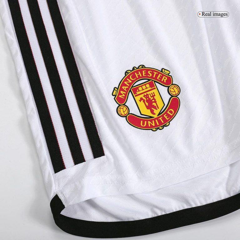 Men's Replica Manchester United Home Soccer Jersey Whole Kit (Jersey+Shorts+Socks) 2023/24 - Best Soccer Jersey - 19