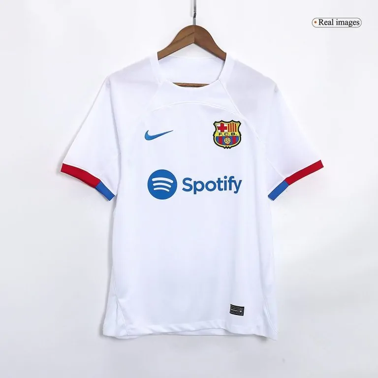 Men's Replica LEWANDOWSKI #9 Barcelona Away Soccer Jersey Shirt 2023/24 - Best Soccer Jersey - 2