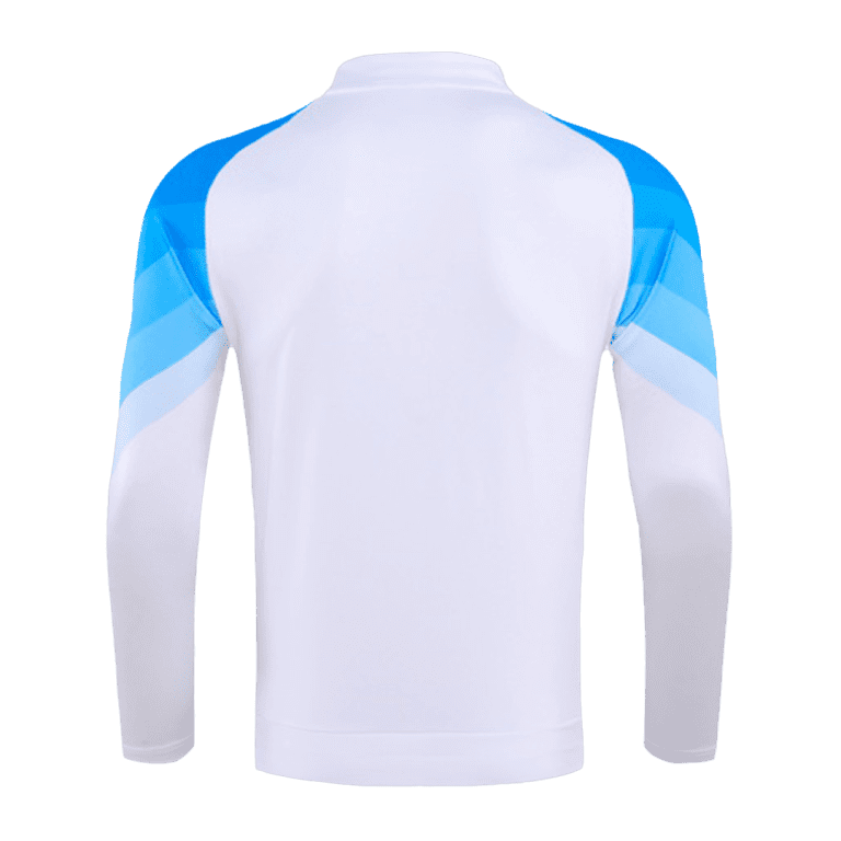 Men's Napoli Zipper Tracksuit Sweat Shirt Kit (Top+Trousers) 2023 - Best Soccer Jersey - 4