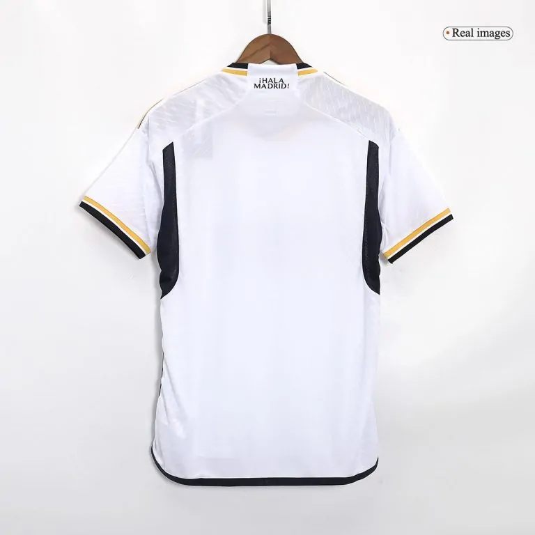 Men's Authentic VINI JR. #7 Real Madrid Home Soccer Jersey Shirt 2023/24 - Best Soccer Jersey - 4