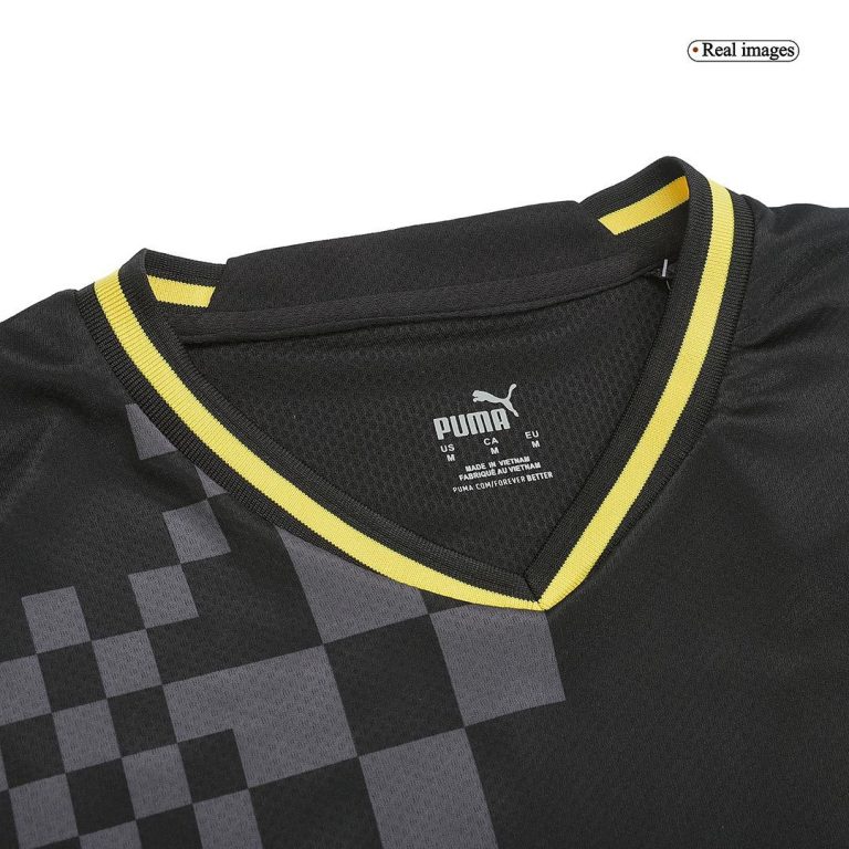 Men's Replica Borussia Dortmund Away Soccer Jersey Shirt 2022/23 - Best Soccer Jersey - 5