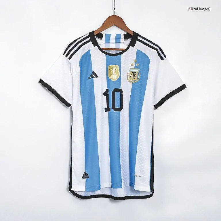 Men Football Jersey Short Sleeves Argentina Home 2022 Player Version - Best Soccer Jersey - 3
