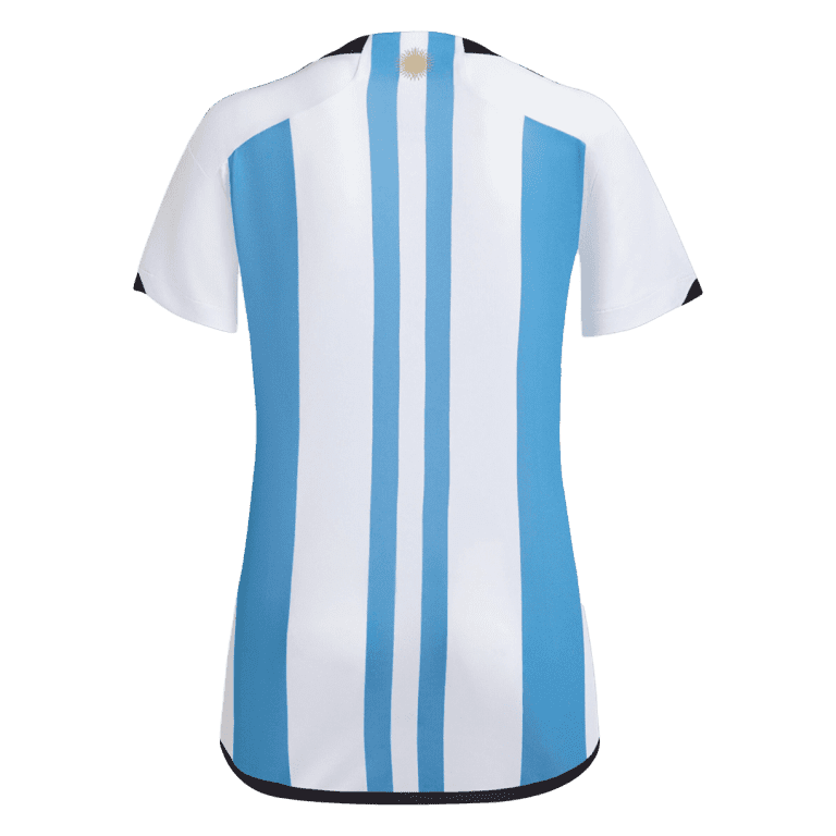 Women's Replica Argentina Three Stars Edition Home Soccer Jersey Shirt 2022 - World Cup 2022 - Best Soccer Jersey - 2