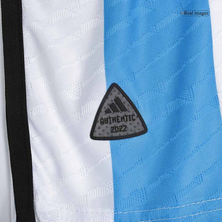 Authentic Argentina 3 Stars Home Long Sleeve Soccer Jersey 2022 - Best Soccer Jersey - 7