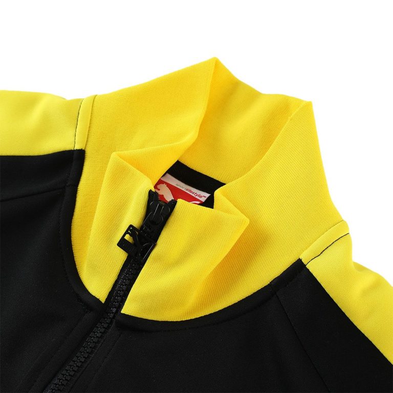 Men's Borussia Dortmund Training Jacket Kit (Jacket+Pants) 2023/24 - Best Soccer Jersey - 8
