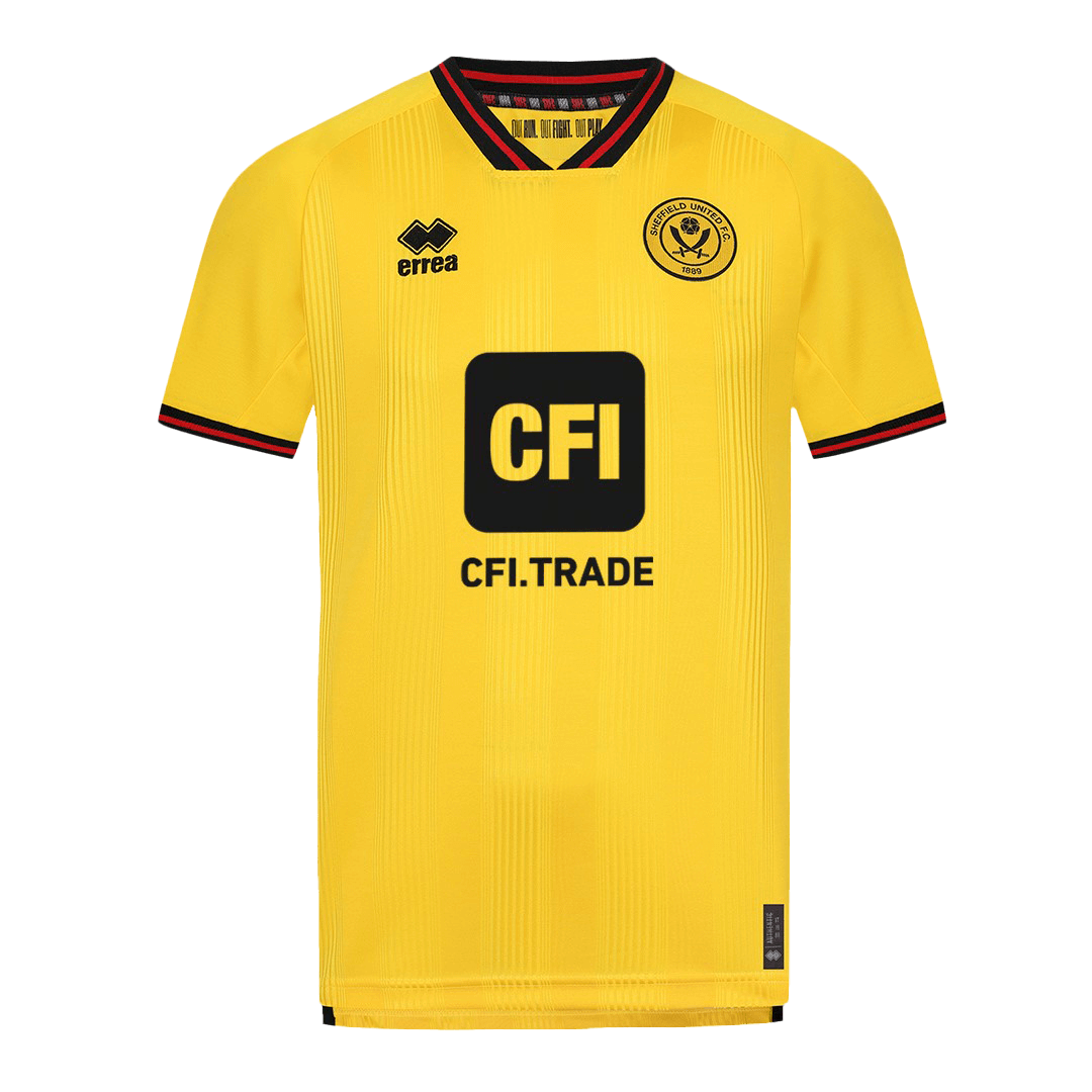 Men’s Replica Sheffield United Away Soccer Jersey Shirt 2023/24