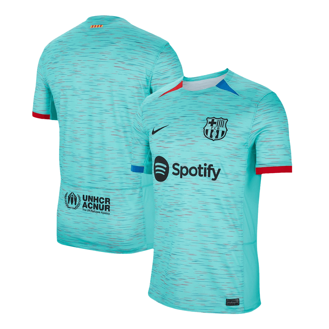 Men’s Replica Barcelona Third Away Soccer Jersey Shirt 2023/24