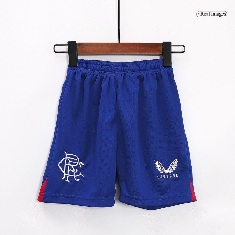 Kids's Glasgow Rangers Away Soccer Jersey Kit (Jersey+Shorts) 2023/24 - Best Soccer Jersey - 5