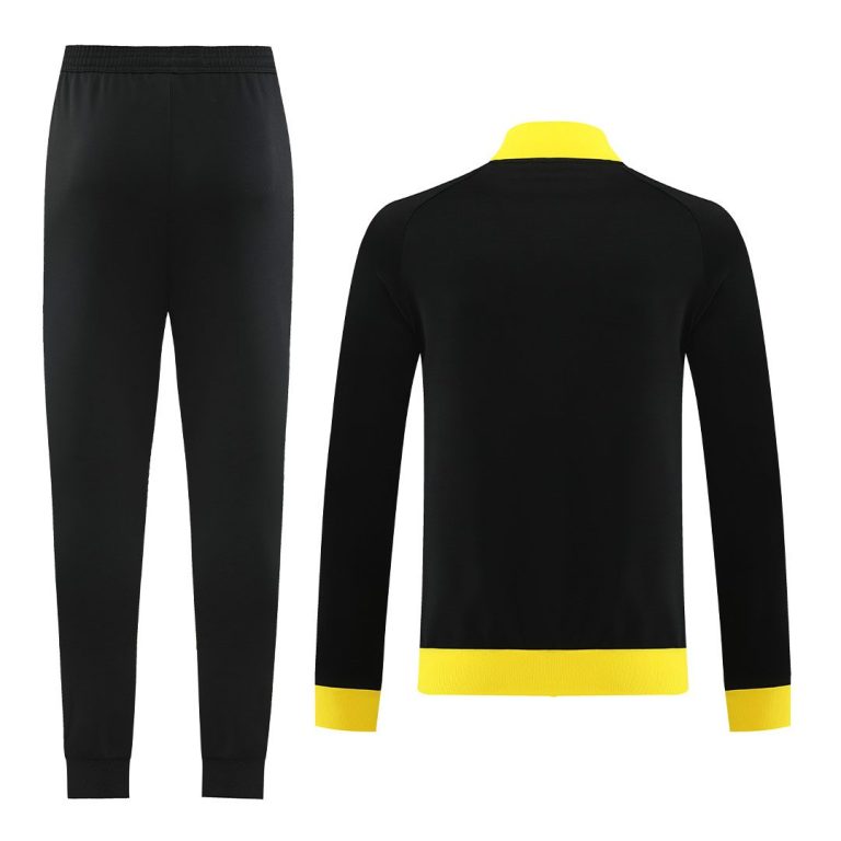 Men's Borussia Dortmund Training Jacket Kit (Jacket+Pants) 2023/24 - Best Soccer Jersey - 3