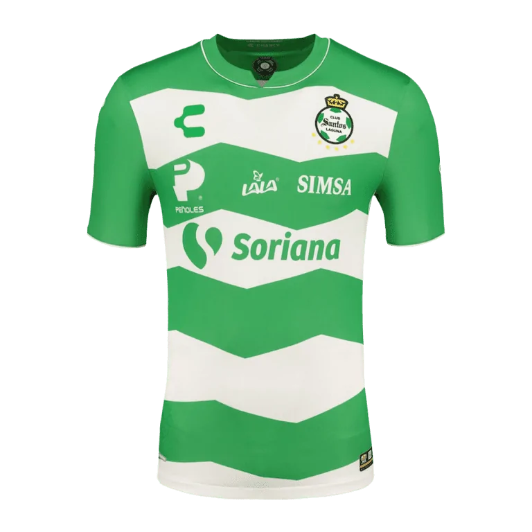 Men's Replica Santos Laguna Home Soccer Jersey Shirt 2023/24 - Best Soccer Jersey - 1