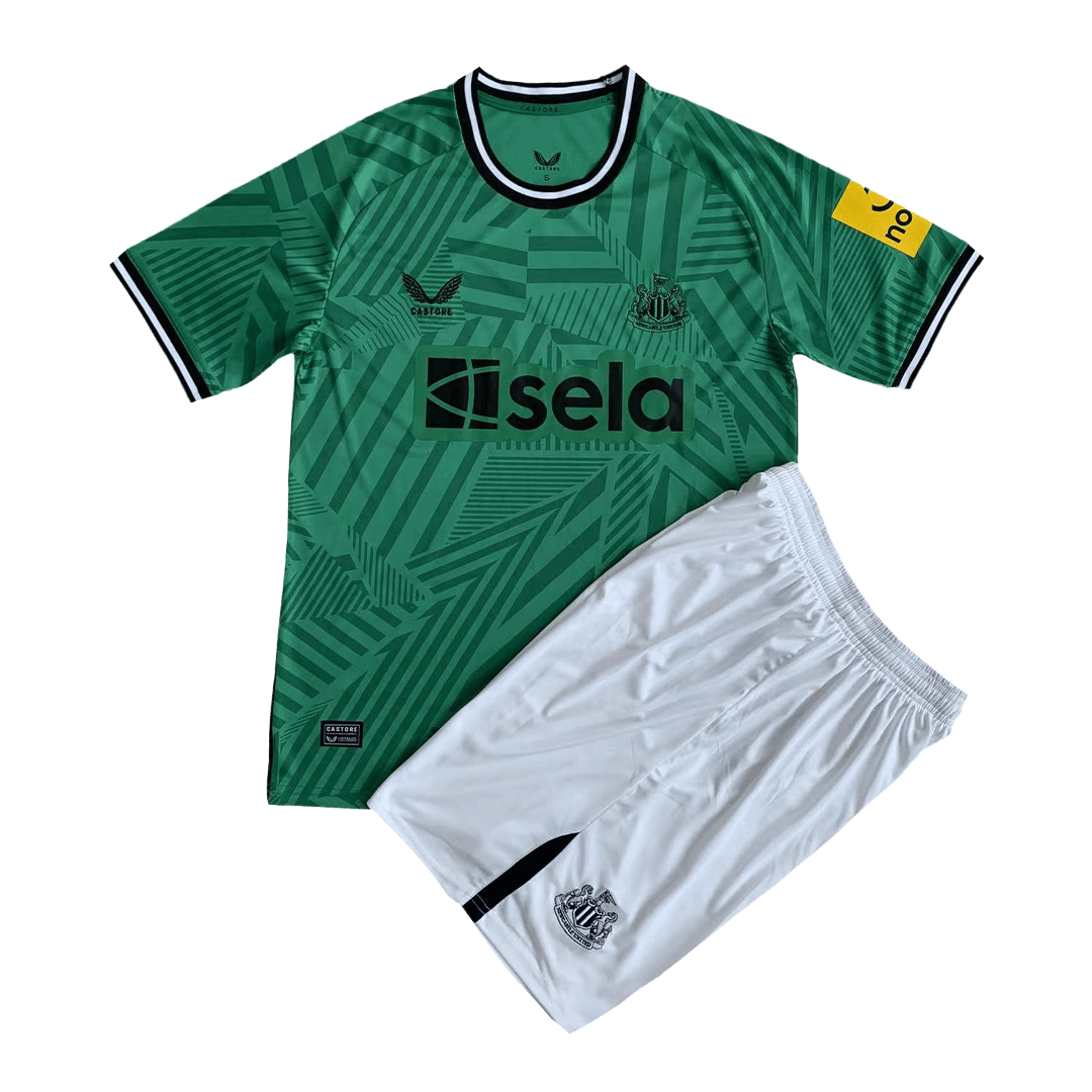Kid’s Newcastle United Away Soccer Jersey (Jersey+Short) 2023/24