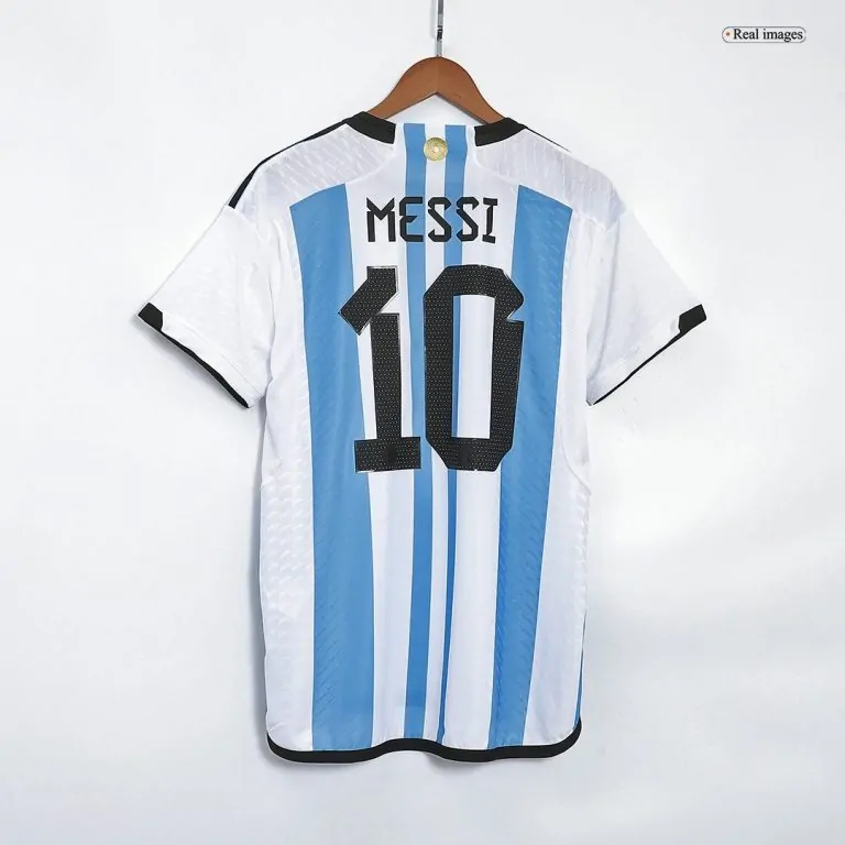 Men Football Jersey Short Sleeves Argentina Home 2022 Player Version - Best Soccer Jersey - 4