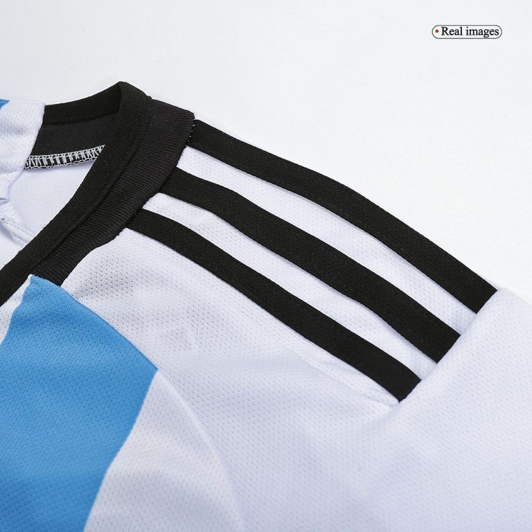 Women's Replica Argentina Three Stars Edition Home Soccer Jersey Shirt 2022 - World Cup 2022 - Best Soccer Jersey - 8