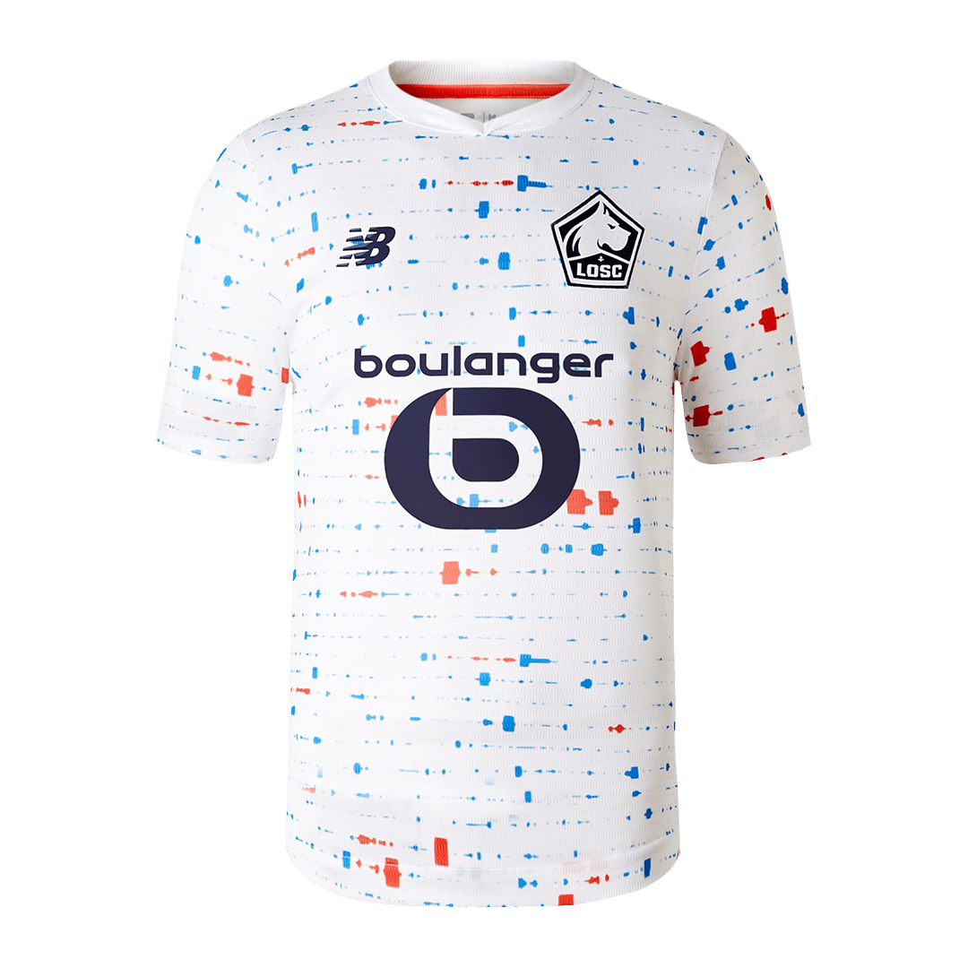 Men’s Replica Lille OSC Away Soccer Jersey Shirt 2023/24