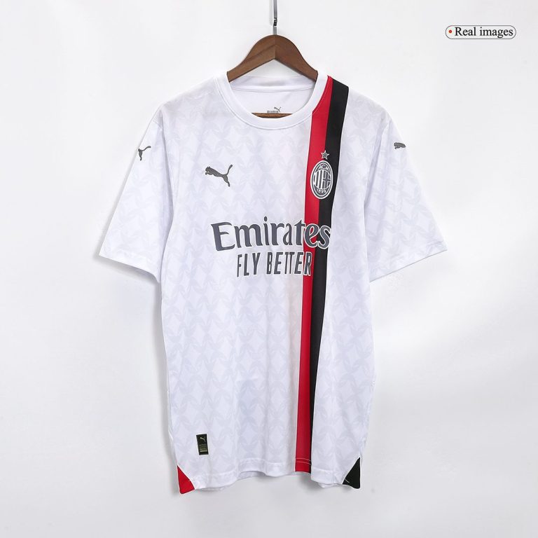 Men's Replica PULISIC #11 AC Milan Away Soccer Jersey Shirt 2023/24 - Best Soccer Jersey - 4