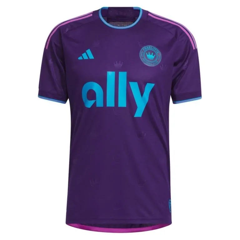 Men's Authentic Charlotte FC Away Soccer Jersey Shirt 2023 - Best Soccer Jersey - 1