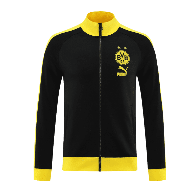 Men's Borussia Dortmund Training Jacket Kit (Jacket+Pants) 2023/24 - Best Soccer Jersey - 5