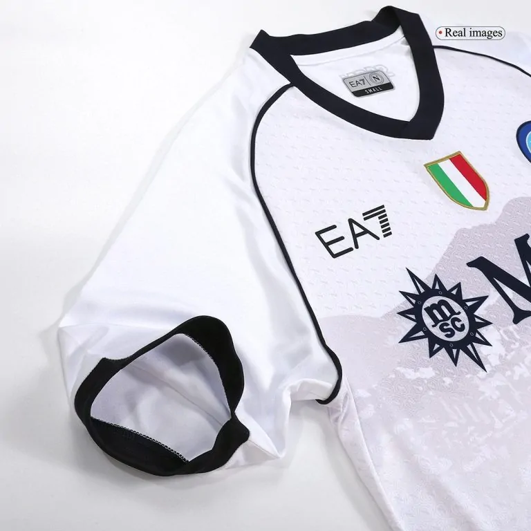 Men's Replica H.LOZANO #11 Napoli Away Soccer Jersey Shirt 2023/24 - Best Soccer Jersey - 9