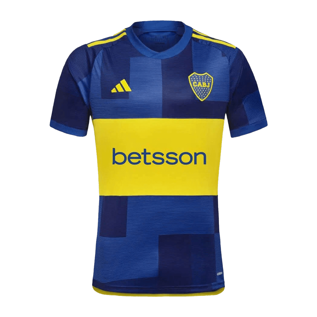 Men’s Replica Boca Juniors Home Soccer Jersey Shirt 2023/24
