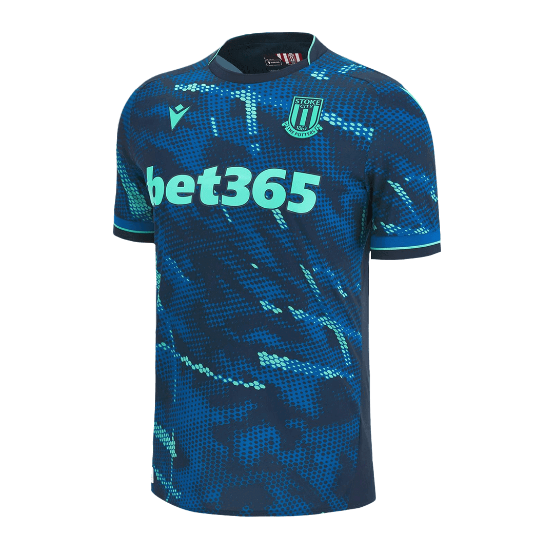 Men’s Replica Stoke City Away Soccer Jersey Shirt 2023/24