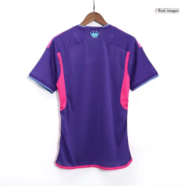 Men's Authentic Charlotte FC Away Soccer Jersey Shirt 2023 - Best Soccer Jersey - 4