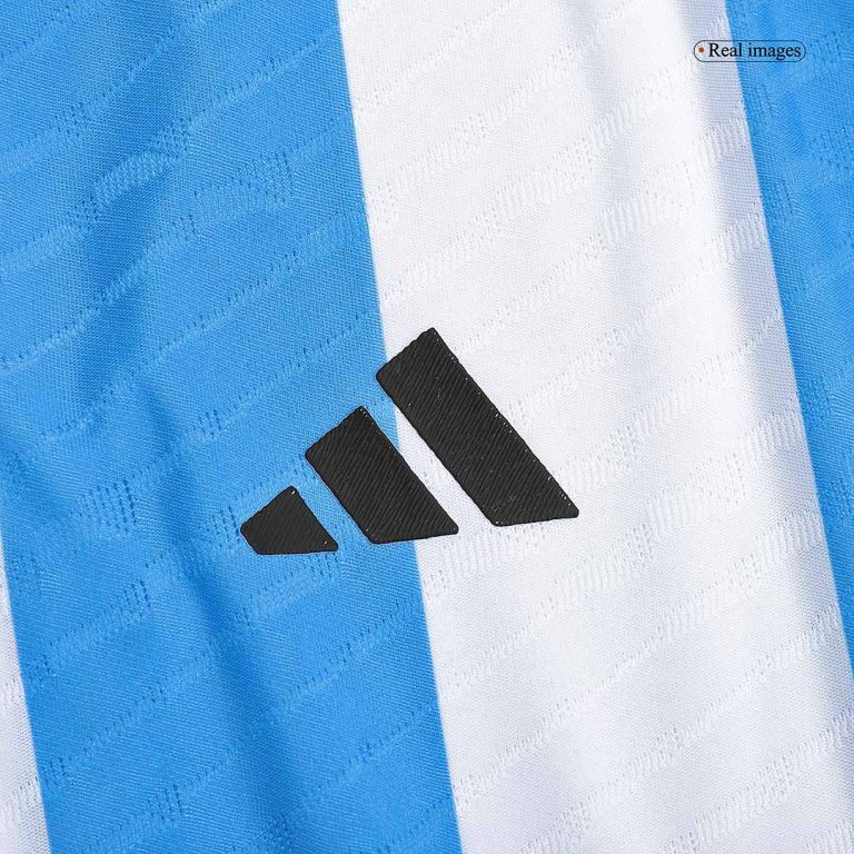 Authentic Argentina 3 Stars Home Long Sleeve Soccer Jersey 2022 - Best Soccer Jersey - 5