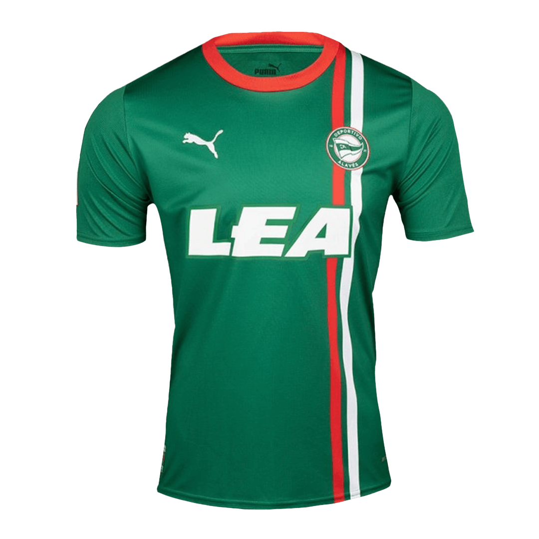 Men’s Replica Deportivo Alavés Away Soccer Jersey Shirt 2023/24
